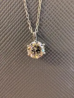 大粒ダイヤモンド ネックレス 0.545ct プラチナ
