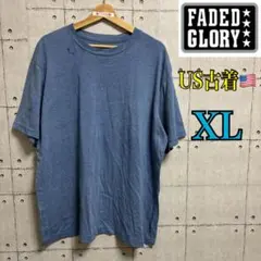 【アメリカ古着】Faded Glory XL ブルー Tシャツ