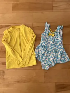 女児130㎝　水着・ラッシュガードセット