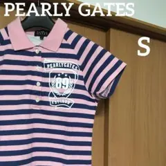 パーリーゲイツ ゴルフ　ポロシャツ　レディース　S　ピンク