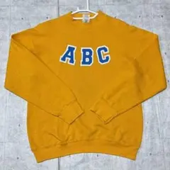 90s USA製 FRUIT OF THE LOOM ABCロゴ スウェット