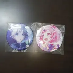 鳳えむ 鏡音レン 缶バッチ