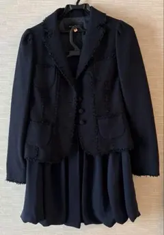 TO BE CHIC ネイビージャケット&スカート　セレモニー