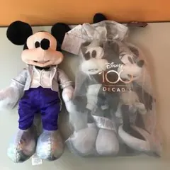 タグ付き ディズニーストア 100周年 ミッキー ミニー ぬいぐるみ まとめ売り