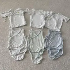 【まとめ売り】春夏ベビー肌着 6枚セット