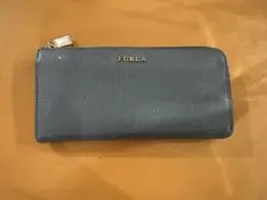 FURLA ブルー　 長財布