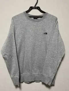 The North Face グレー クルーネック スウェット