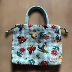 FEILER ハイジ　持ち手付き巾着バッグポーチ