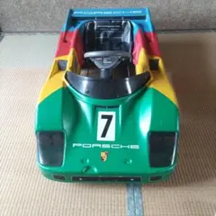 レーシング ポルシェ 962C ペダルカー トシマ 製 ジャンク レーシング ポルシェ 962C ペダルカー トシマ 製 ジャンク - メルカリ