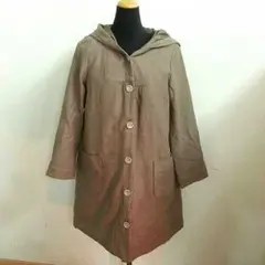 [066]♥最終値下げ♥未使用♪サマンサモスモスピーコート♪ブラウン☆sizeM