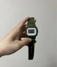 G-SHOCK 【美品】オリーブグリーンDW-5600M ミリタリーカジュアル 