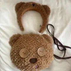 ティムカチューシャとバッグセット