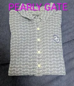 PEARLY GATES 幾何学模様シャツ