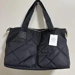 aroco キルティング2wayナイロンビッグトート ブラック　新品未使用