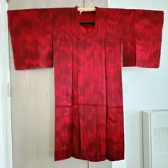 【未使用品】赤色 グラデーション 道行コート 道行 羽織