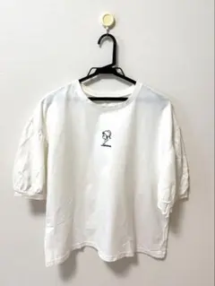 C・O・L・Z・A　刺繍 半袖 Tシャツ ホワイト
