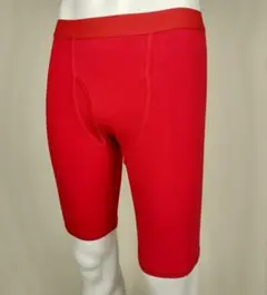 赤無地/Mサイズ 開運祈願ロングボクサー