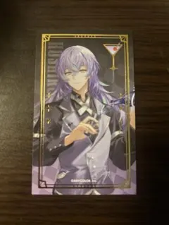 にじさんじ アニメイトカフェ 箔押しカクテルカード Dytica 星導ショウ