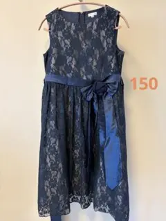 ノースリーブレースドレス　150