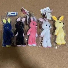 うさめい ぬいぐるみキーホルダー5体セット