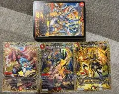 ドキドキつよいデッキ 火光サムライデッキ シークレット3枚 - メルカリ