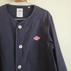 DANTON ノーカラー カバーオール ネイビー 40/ COTTON100%のサムネイル