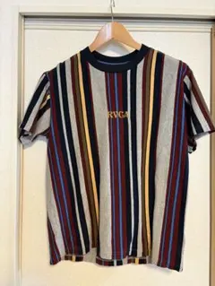 RVCA マルチストライプ Tシャツ Sサイズ