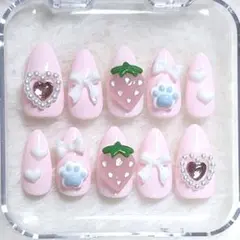 最終値下げ 現品 ネイルチップ 平成女児 女児ネイル 量産型