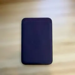 MagSafe対応iPhoneファインウーブンウォレット - バーガンディ