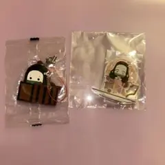 鬼滅の刃　竈門ねずこ　アクリルスタンド　ラバーストラップ