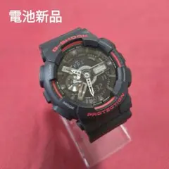 CASIO G-SHOCK　GA-110HR 腕時計 本体 ブラック レッドのサムネイル