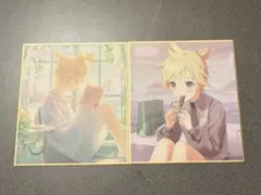 プロセカ　鏡音レン　色紙　61c 特訓前後