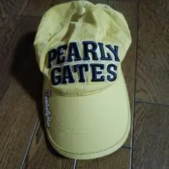 PEARLY GATES イエローキャップ