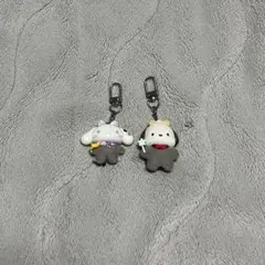 サンリオシークレットキーホルダーちびっとも天使と小悪魔 シナモロール ポチャッコ