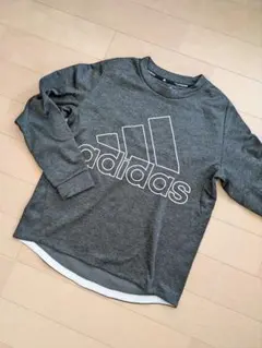 アディダス★CLIMAWARM 裏フリース スポーツ トレーナー 160cm