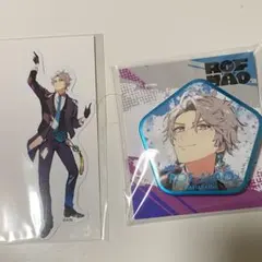 甲斐田晴 にじさんじ ろふまお1周年 缶バッジ 特典ステッカー