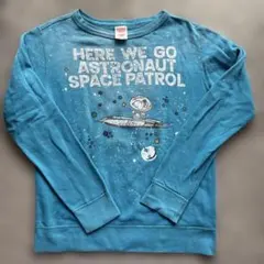 DENIM DUNGAREE♡スヌーピートレーナー♡ 160