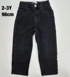 ZARA kids ブラックデニム　2-3Y／98cm