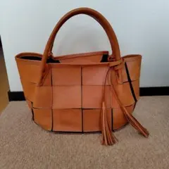 PEAKS PEAK 格子模様 ハンドバッグ