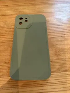 スマホケース iPhone12 グリーン 緑