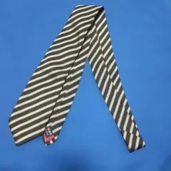 メンズ ネクタイ ストライプ ブラック