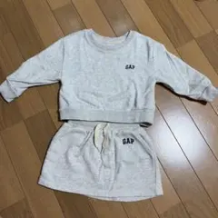 ギャップベビー90㎝　スウェットセットアップ　グレー