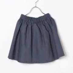 グローバルワーク インナー付きカラフルスカート ネイビー 140