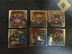 ヘッドだらけのビックリマンシール　6枚セット