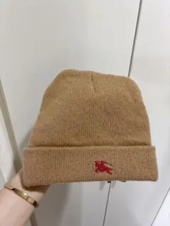 Burberry ベージュ ニット帽