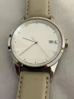 稼働★Calvin Klein カルバンクライン メンズ QZ 腕時計 電池新品のサムネイル