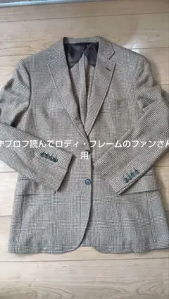 最終価格Brooksbrothers春夏ブラウンチェック テーラードジャケット