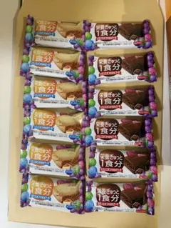 グリコ バランスオンminiケーキチーズケーキとチョコブラウニーのサムネイル