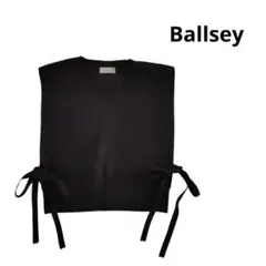 «美品» Ballsey TOMORROW LAND　ベスト　重ね着　黒　9号のサムネイル