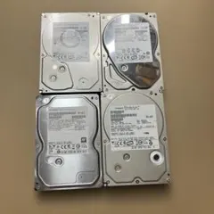 3.5インチ ハードディスク 4種類セット 2026年最新】hdd 4tb セットの人気アイテム - メルカリ